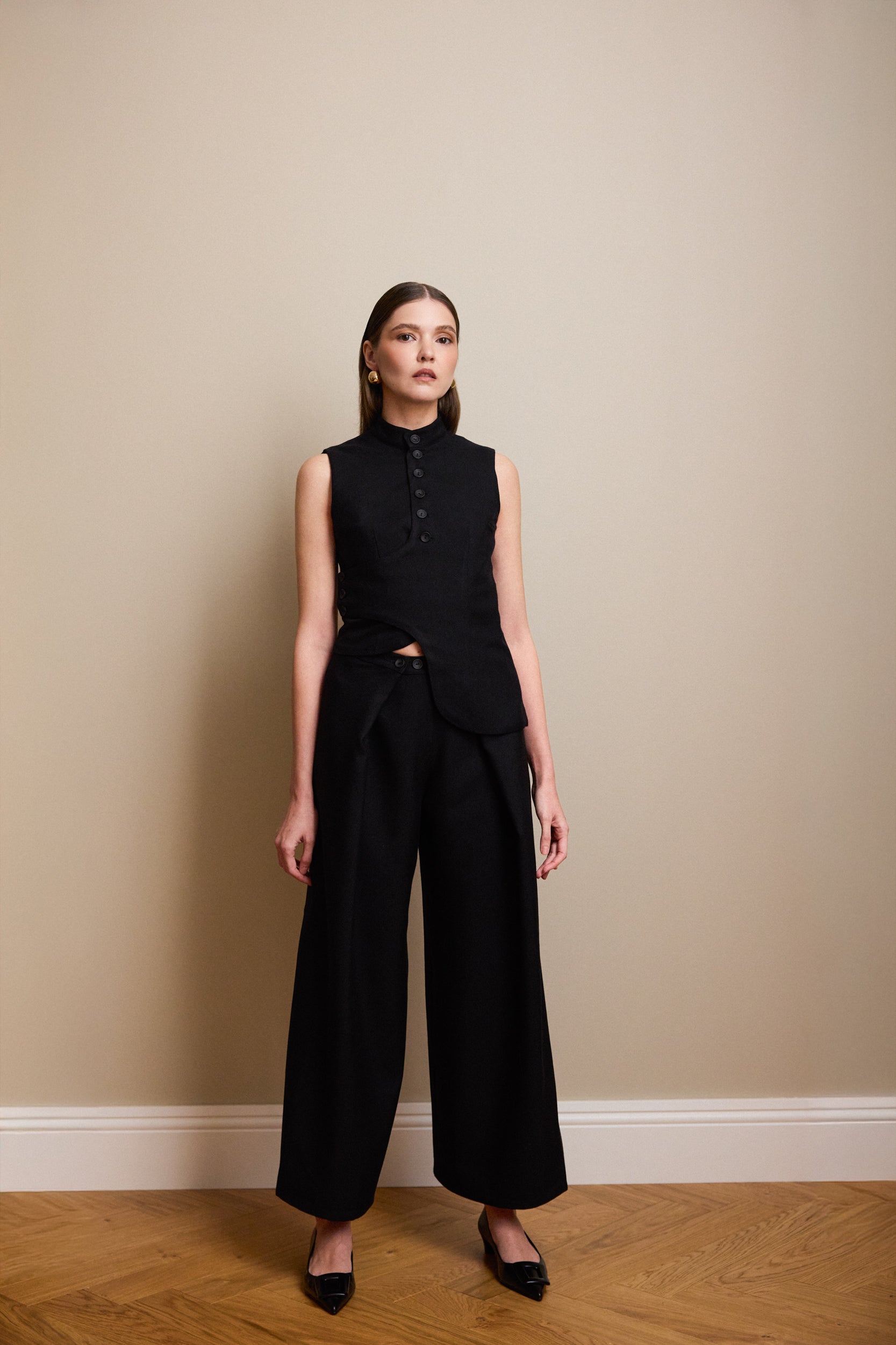 Wool Silk & Cashmere pants