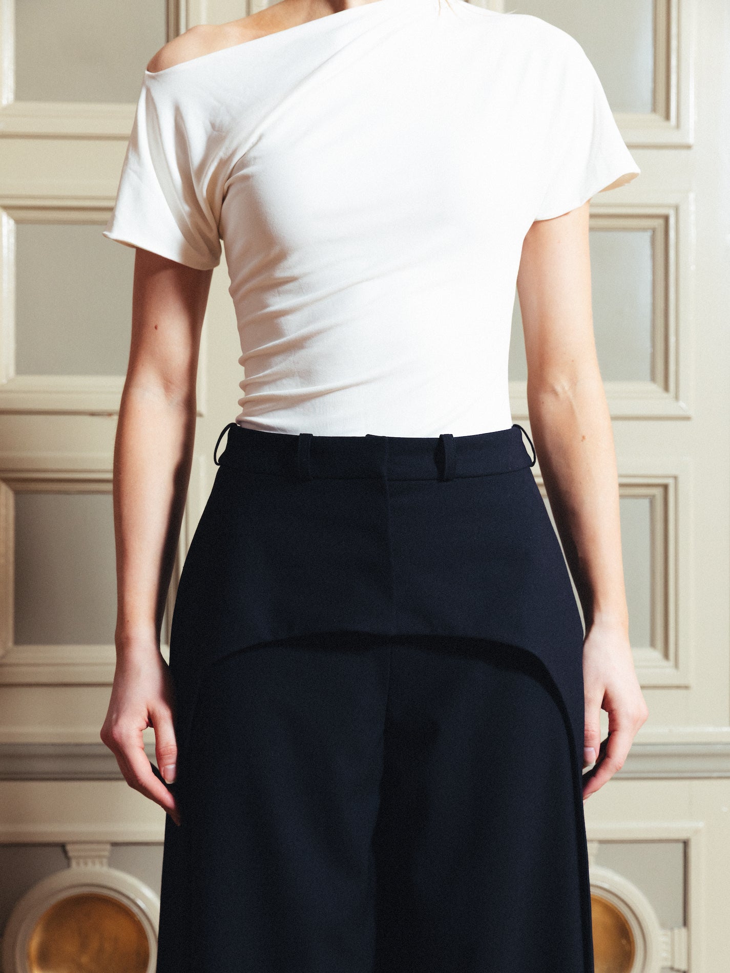 Pants with a strap belt FIH
